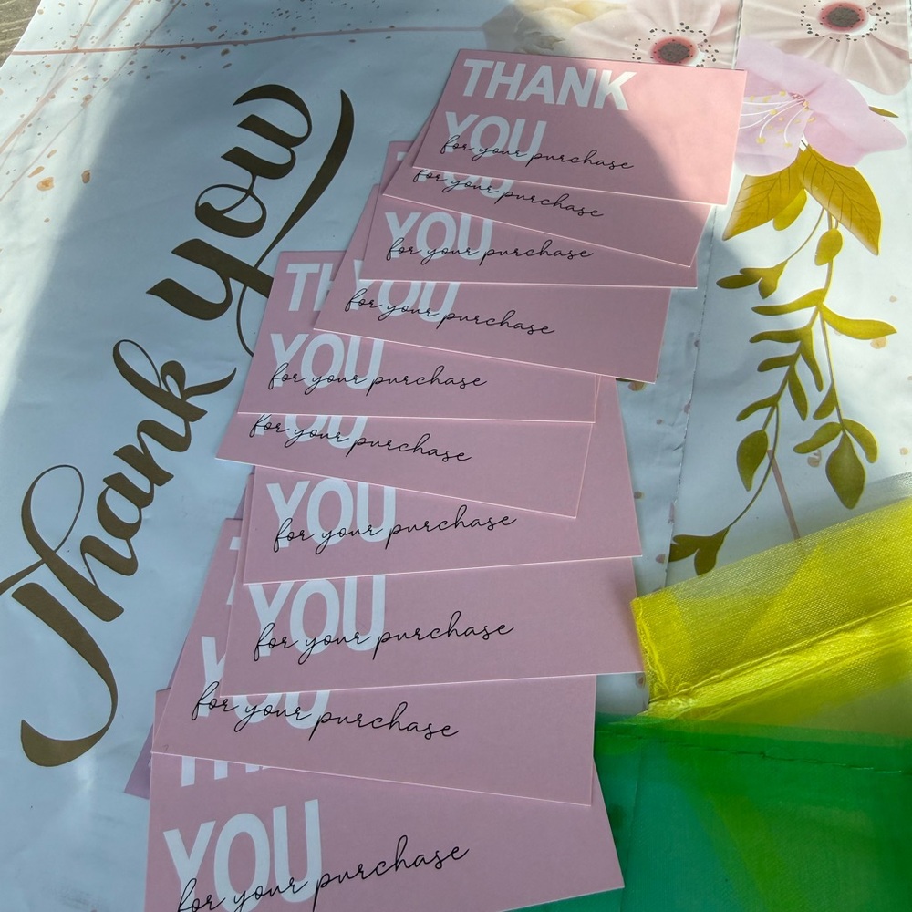 NEW Thank You Card Packs bundle - Assorted Floral & Patterned Designs - Picture 2 of 6